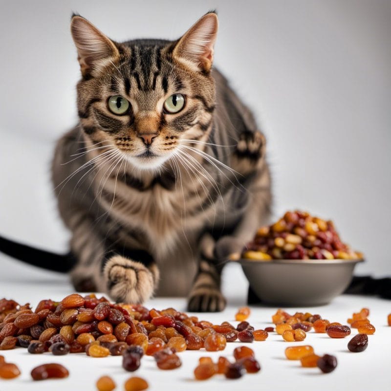 How to Feed Raisins to Cats?