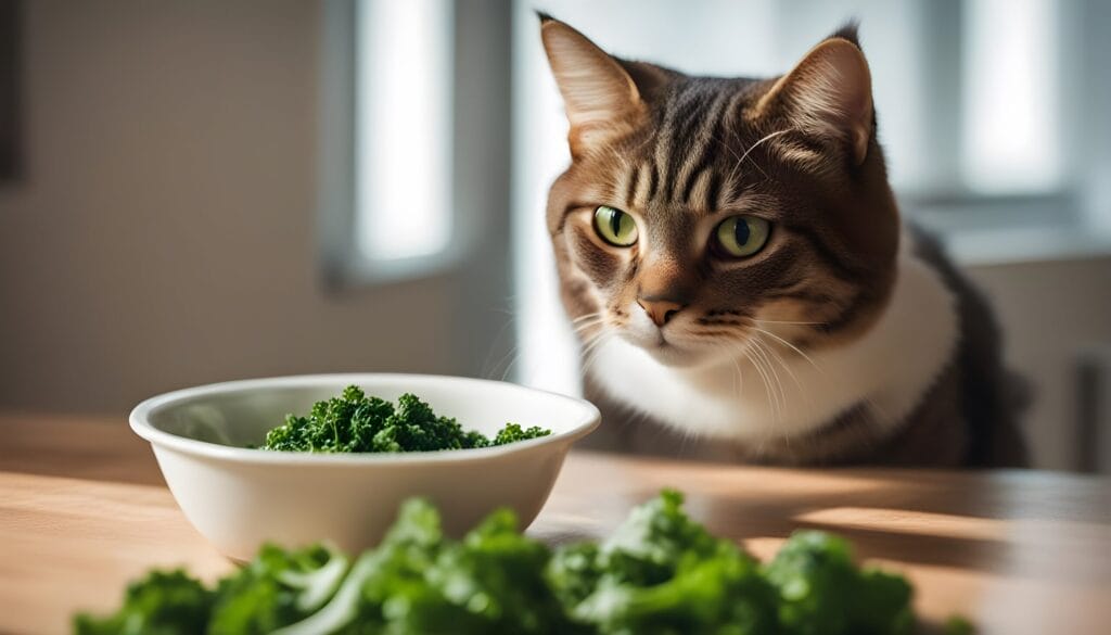 Benefits of kale for cats