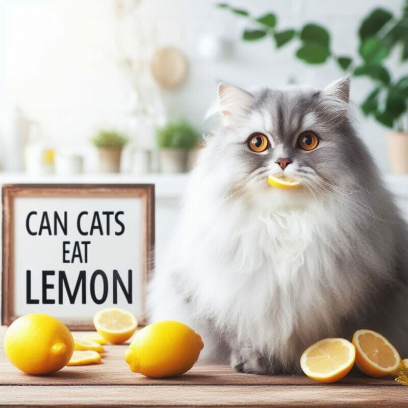 Is Lemon Poisonous to Cats?