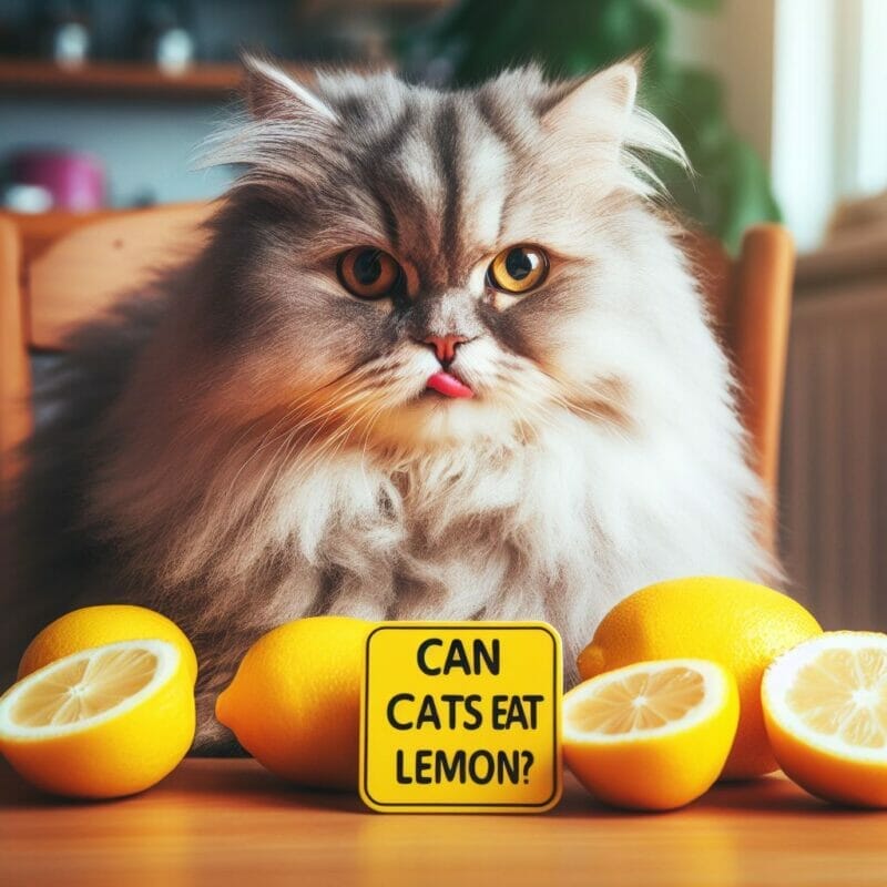 How Much Lemon Can Cats Eat?