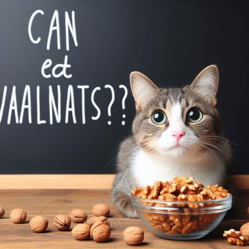 How to feed walnuts to cats
