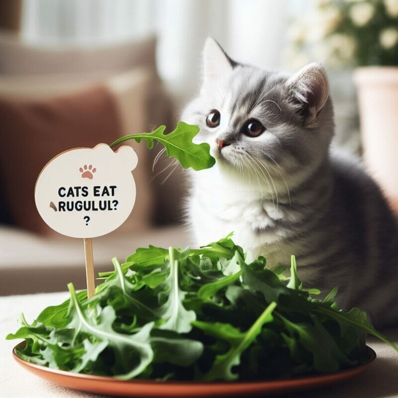 Can cats eat Arugula? Should You Share Your Arugula Salad with Your Cat?