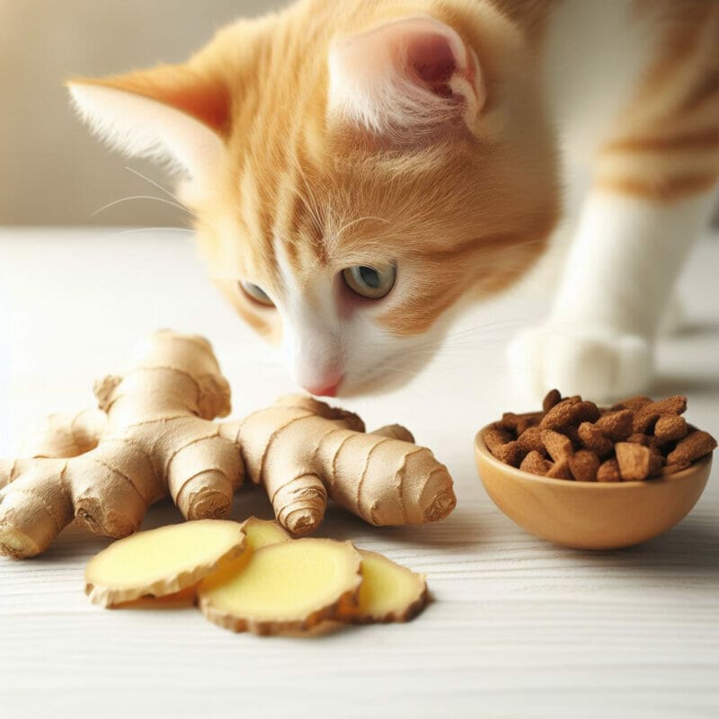 Benefits of Ginger to cats
