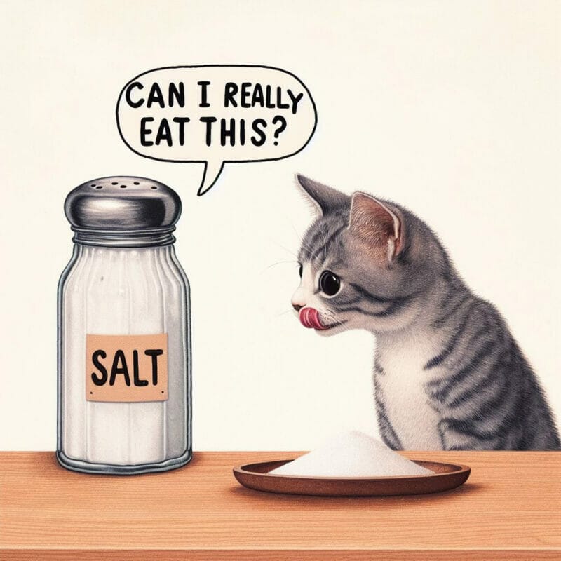 Benefits of Salt to cats