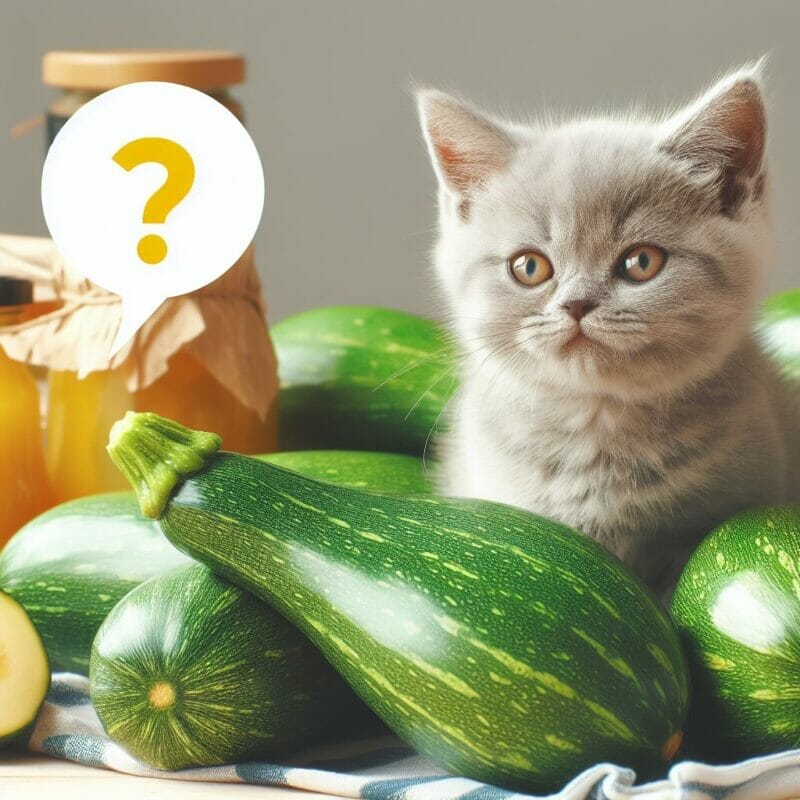 Benefits of Zucchini to cats