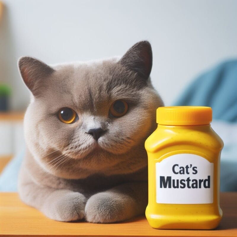 How to feed Mustard to cats