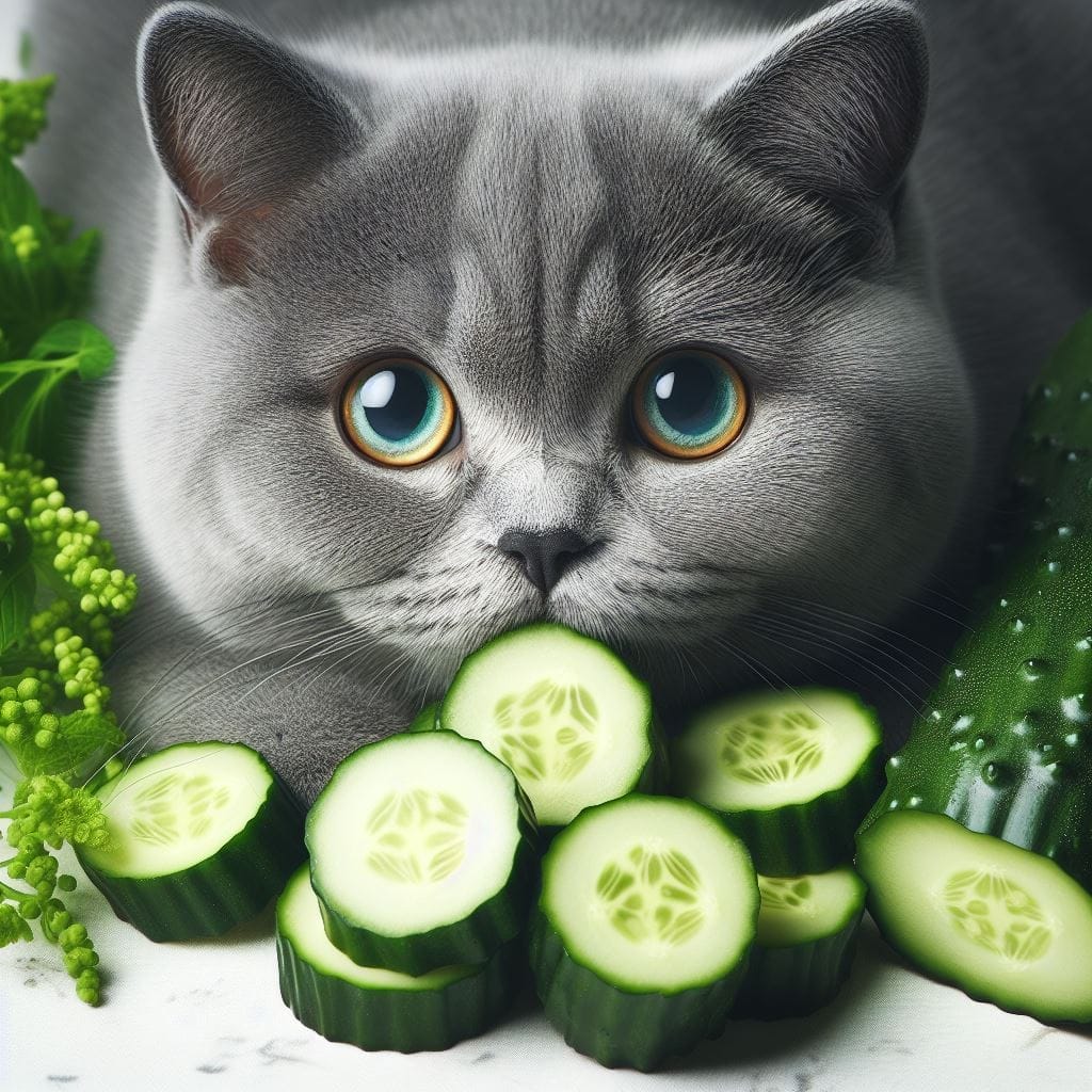 How to Feed Cucumber to Cats