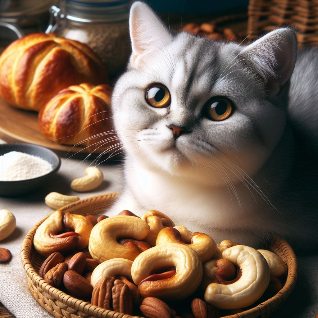 Benefits of Cashews to cats