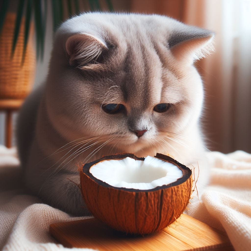 Benefits of Coconut to cats