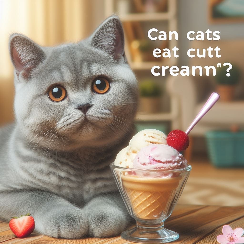 How to feed ice cream to cats