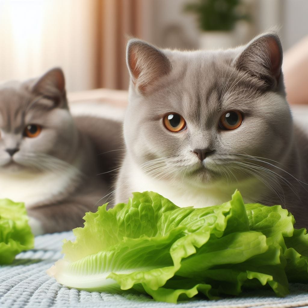 How to Feed Lettuce to Cats