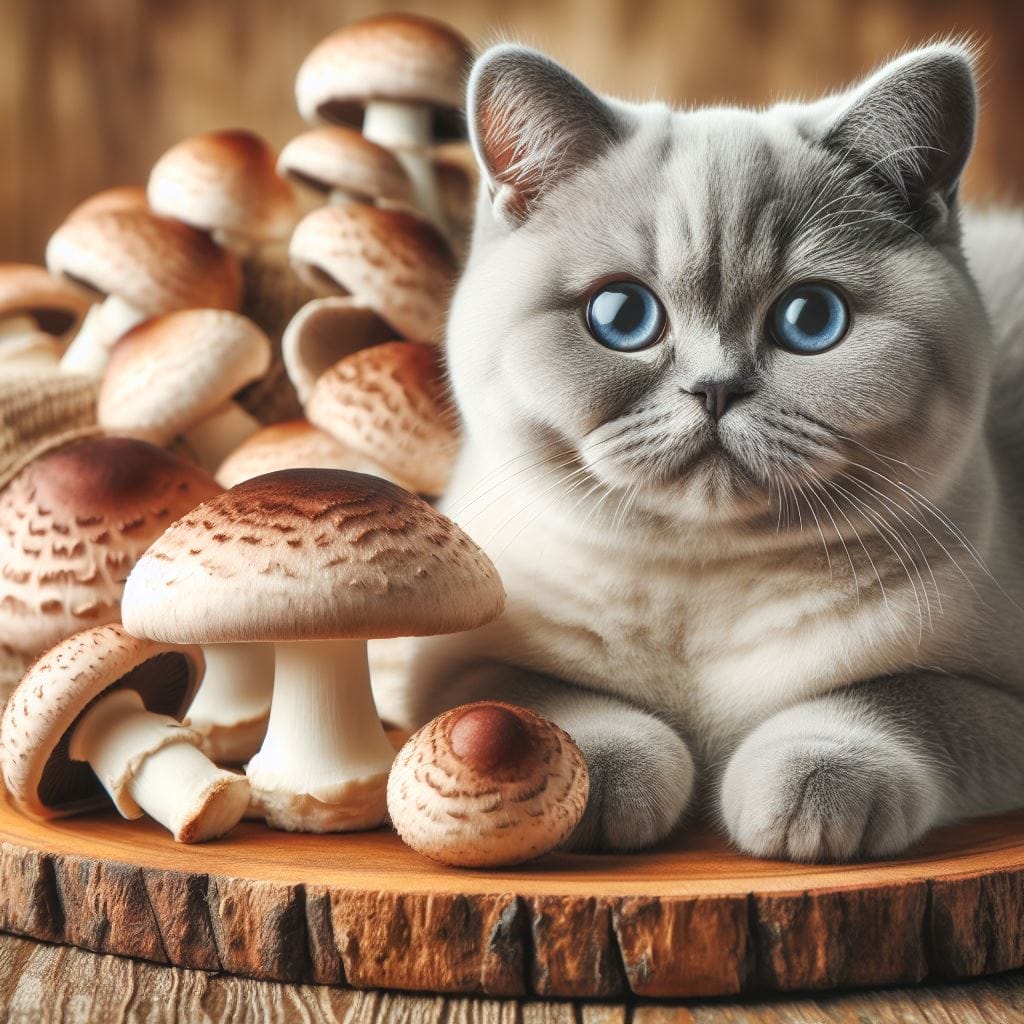 How Much Mushroom Can a Cat Eat?