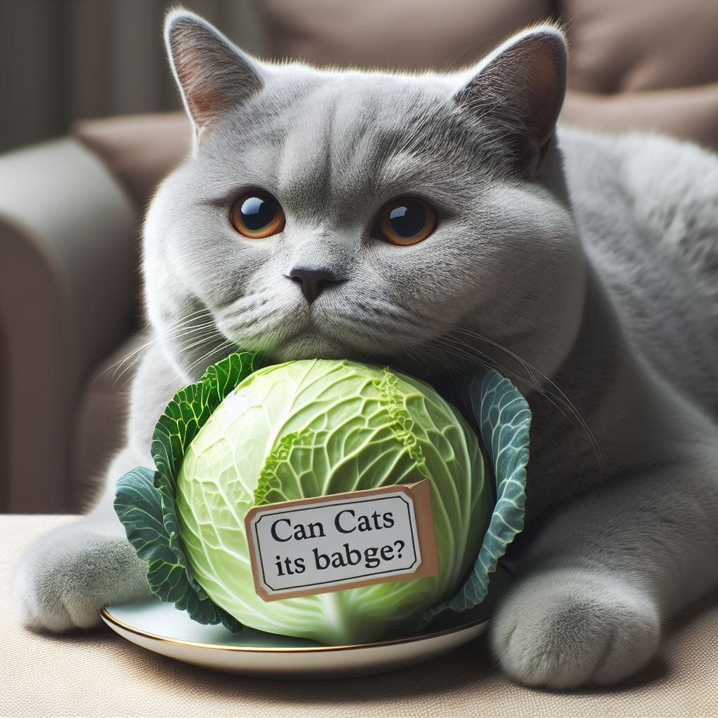How Much Cabbage Can Cats Eat?