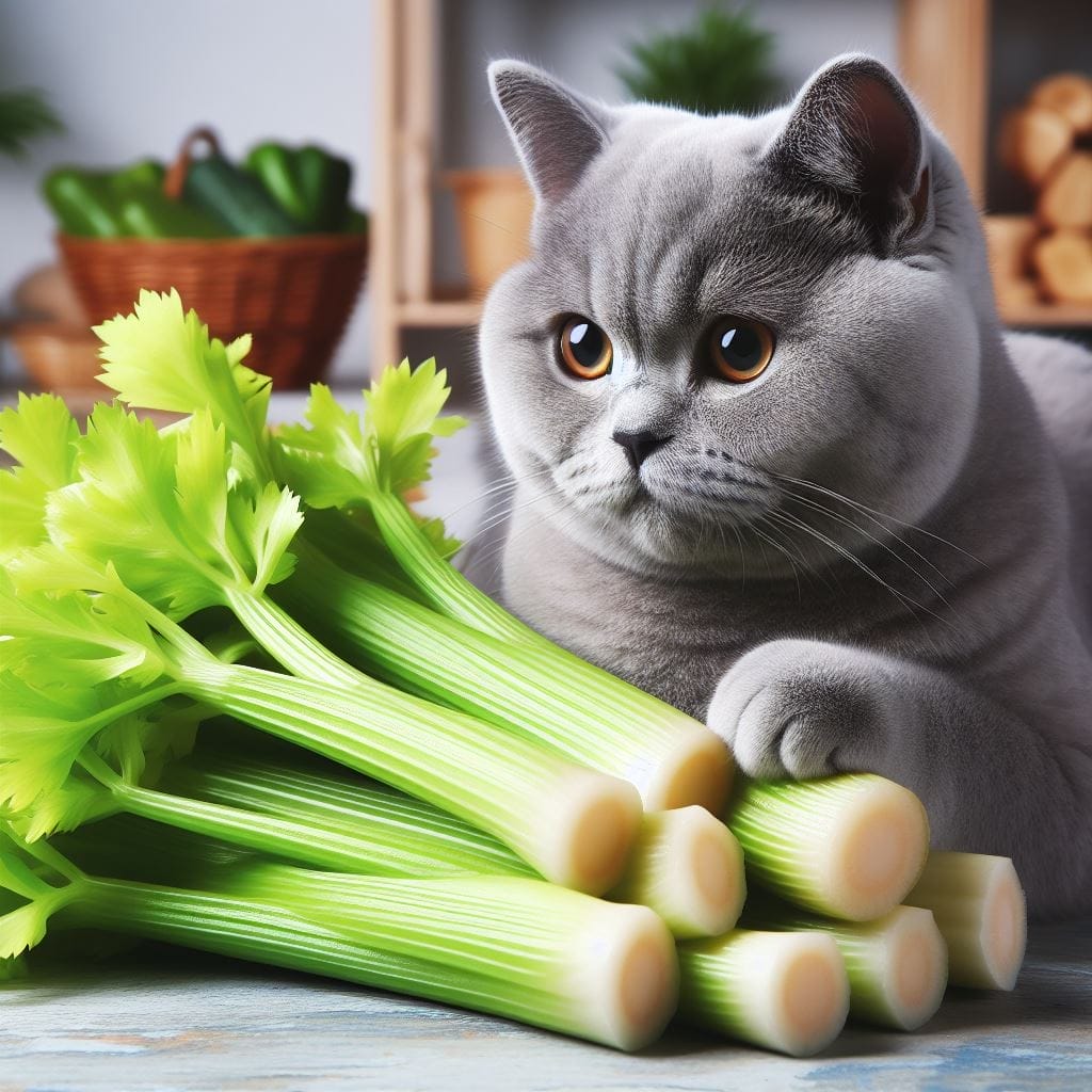 How to Feed Celery to Cats