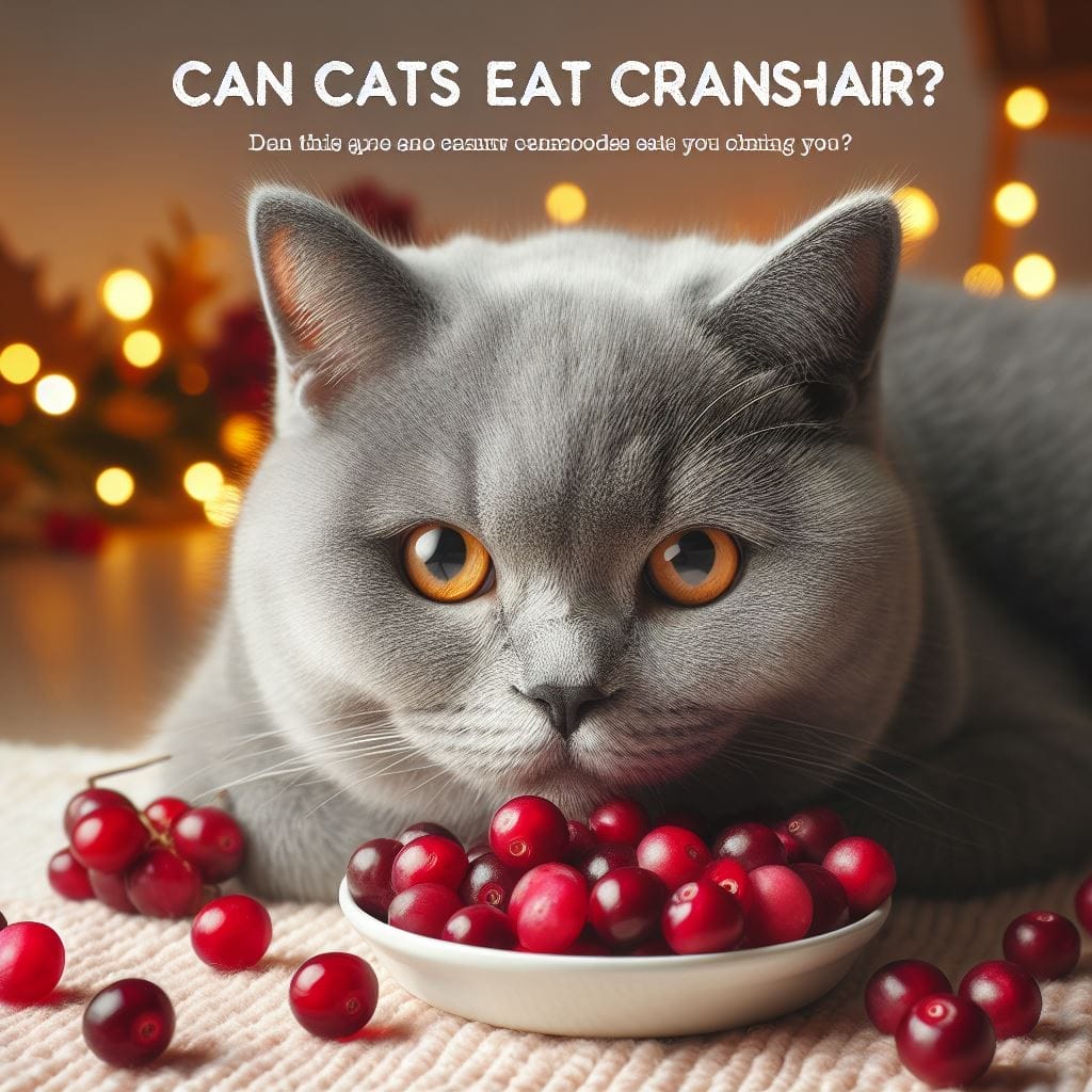Can Cats Eat Cranberries? 