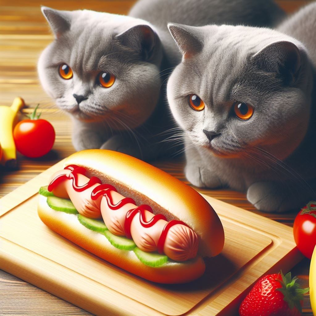 Can cats eat hot dogs?