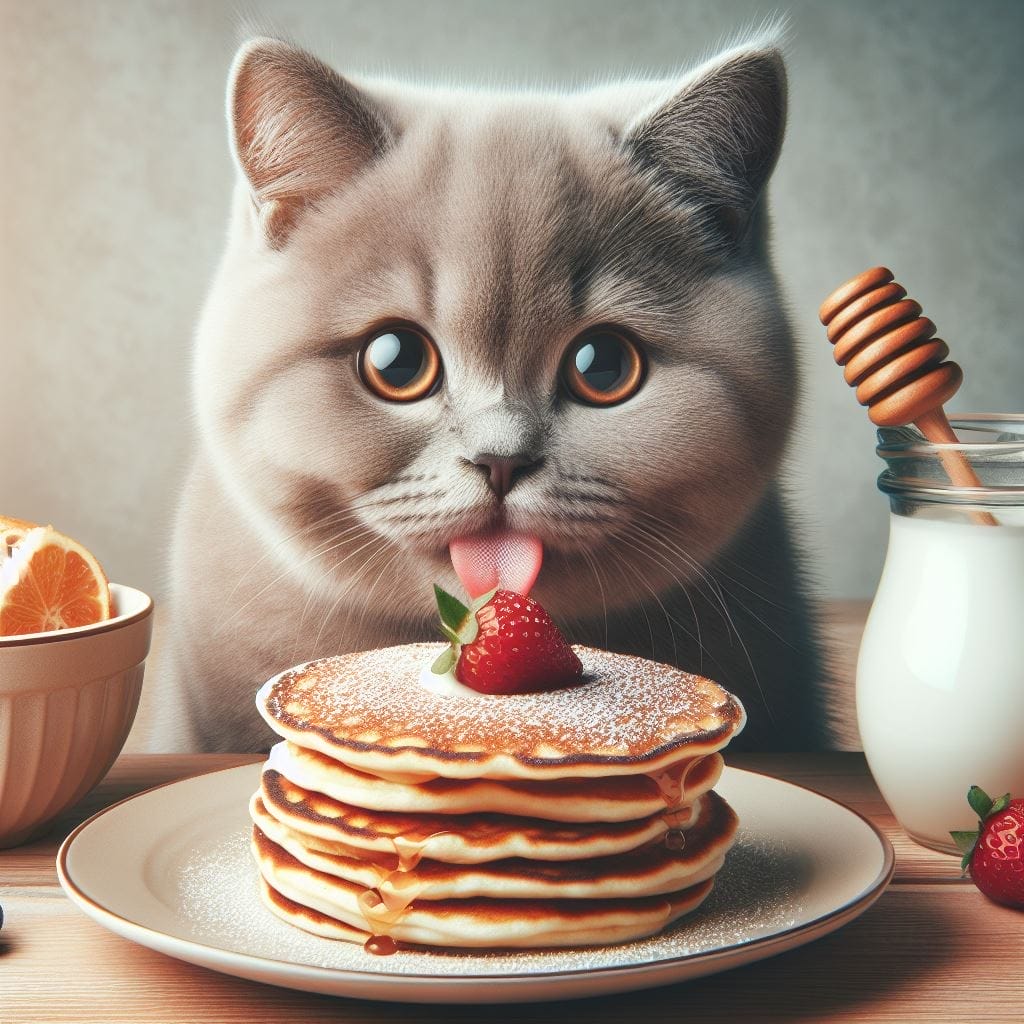 How to Feed Pancakes to Cats