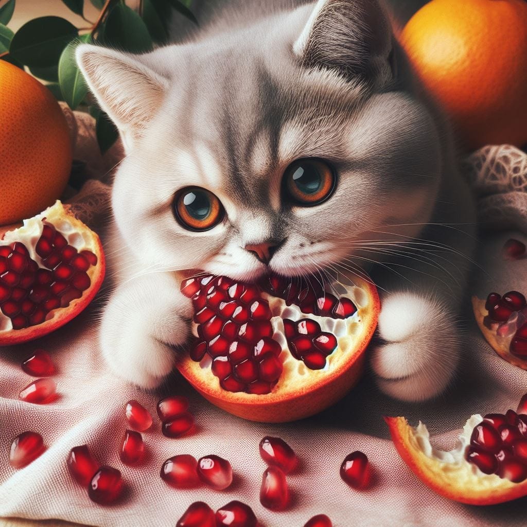 How to Feed Pomegranate to Cats
