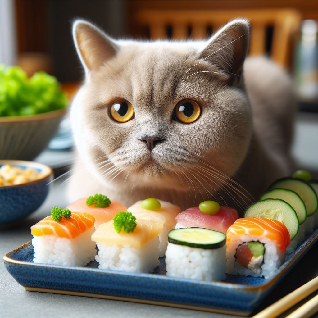 Benefits of Sushi to cats