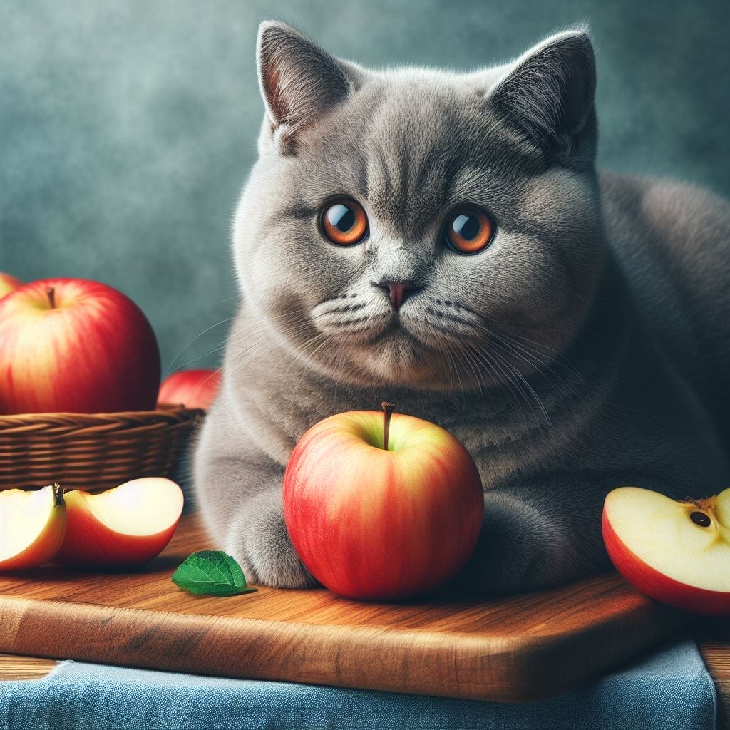 Benefits of Apple to cats