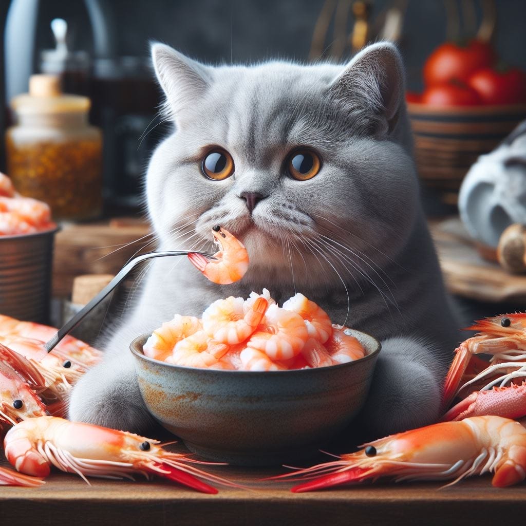 Benefits of Shrimp for Cats